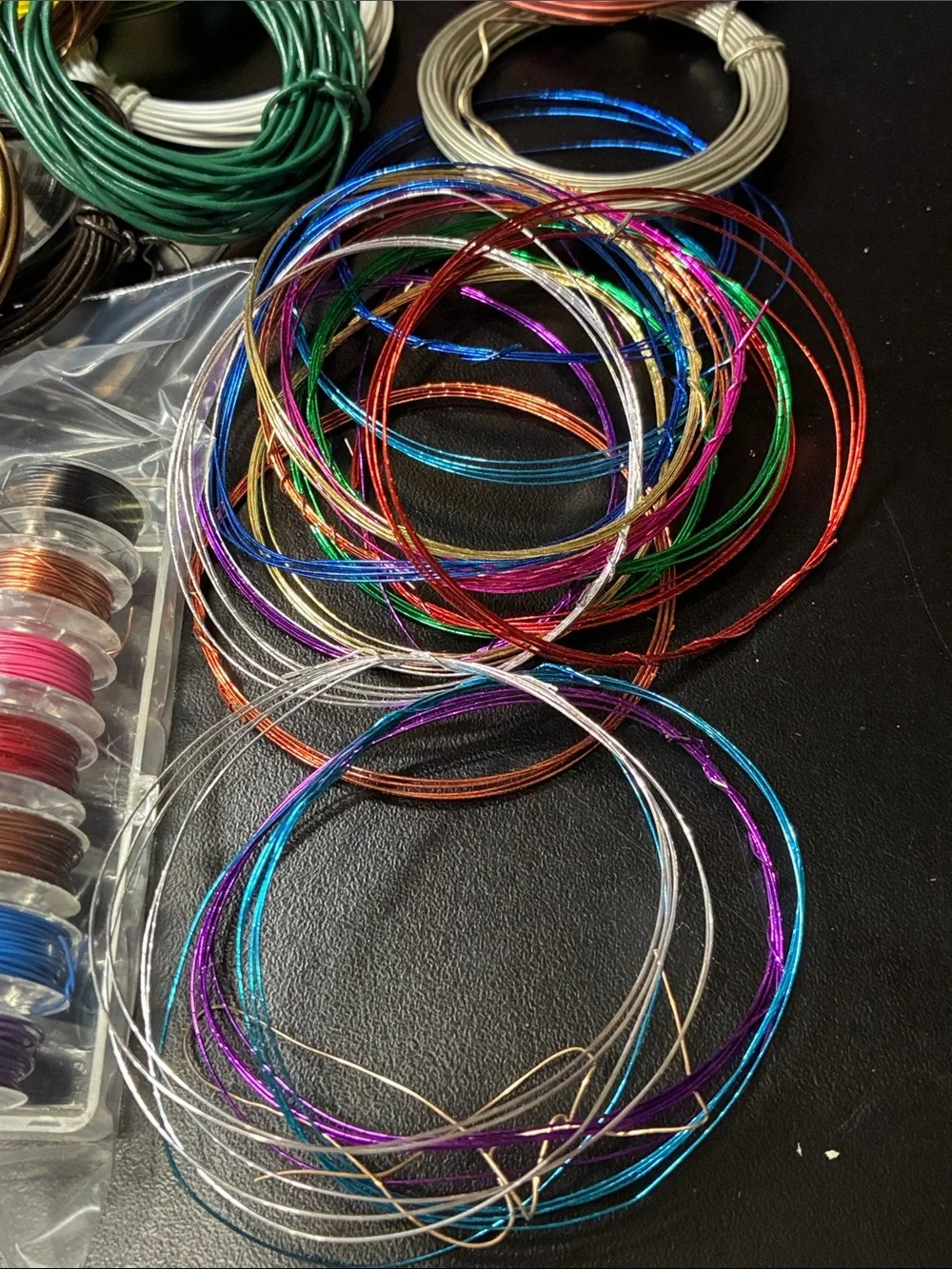Assorted Colored Craft Wire Spools - Multicolor